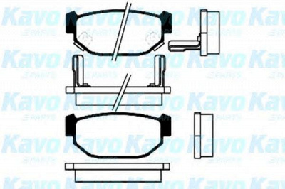 KAVO PARTS bp8002 -  Комплект тормозных колодок, дисковый тормоз